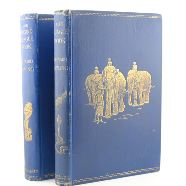 Pair of the Jungle Books by R Kipling 1st (7) Pair of the Jungle Books by R Kipling 1st