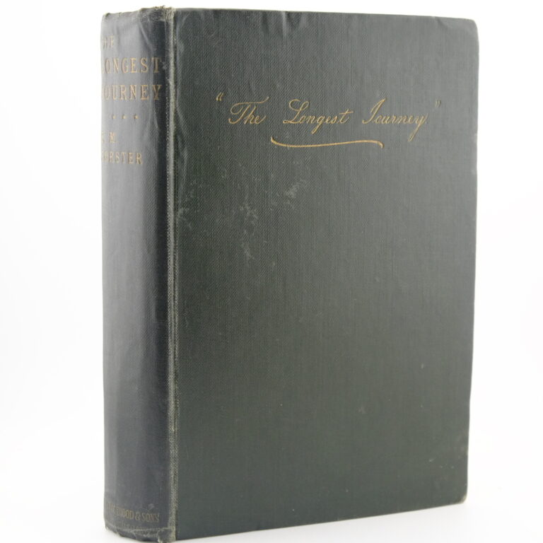 The Longest Journey by E. M. Forster 1907