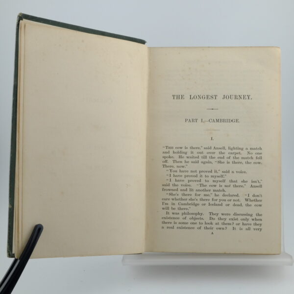 The Longest Journey by E. M. Forster 1907 (3) The Longest Journey by E. M. Forster 1907