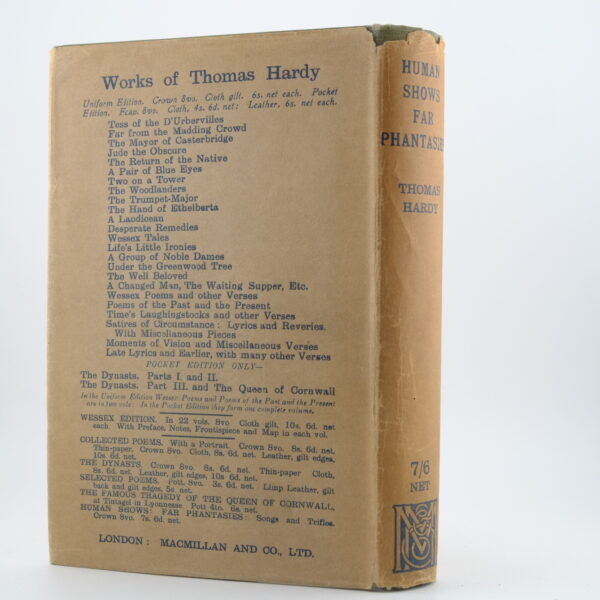 Human Shows Far Fantasies by Thomas Hardy (8) Human Shows Far Fantasies by Thomas Hardy