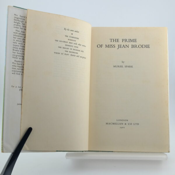 The Prime of Miss Jean Brodie by Muriel Spark