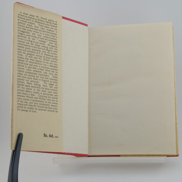 Critical Essays by George Orwell 1st (6) Critical Essays by George Orwell 1st (