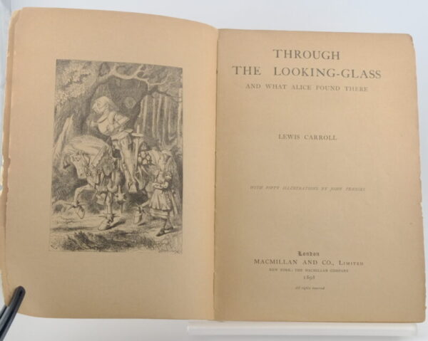 Lewis Carroll Sixpenny Alice Through the Looking Glass