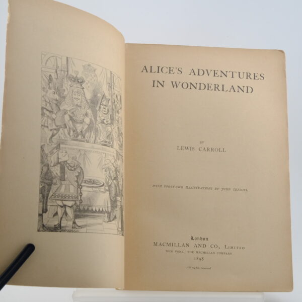Lewis Carroll Sixpenny Alice Through the Looking Glass