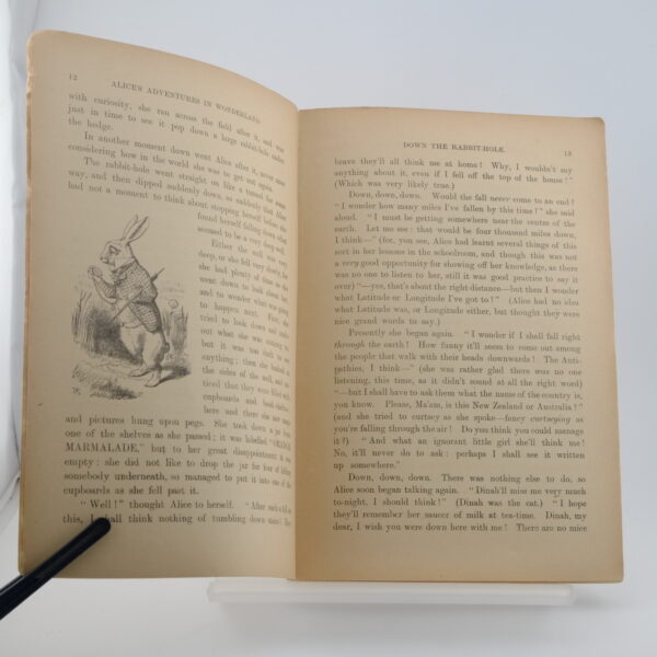 Lewis Carroll Sixpenny Alice Through the Looking Glass