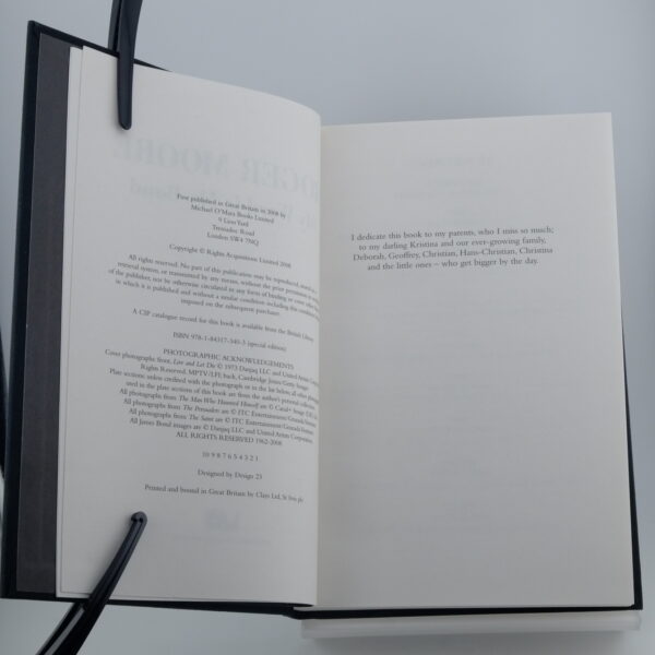 My Word is My Bond by Roger Moore Ltd ed
