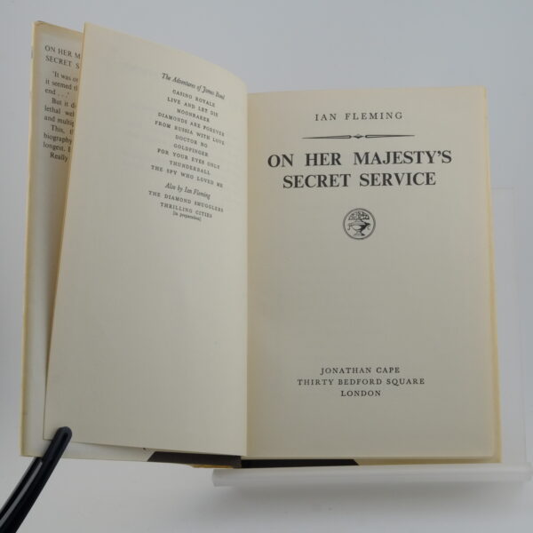 On Her Majesty's Secret Service by Ian Fleming (9) On Her Majesty's Secret Service by Ian Fleming (9)