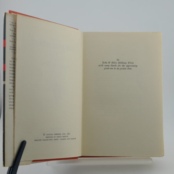 Agatha Christie The Pale Horse 1st