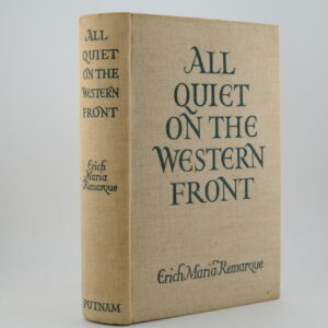 All Quiet on the Western Front by Erich Maria Remarque