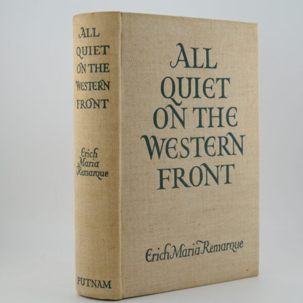 All Quiet on the Western Front by Erich Maria Remarque